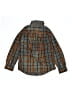 Faded Glory Plaid Gray Long Sleeve Button-Down Shirt Size 10 - 12 - photo 2