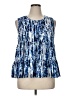 Studio JPR Blue Sleeveless Blouse Size XL - photo 1
