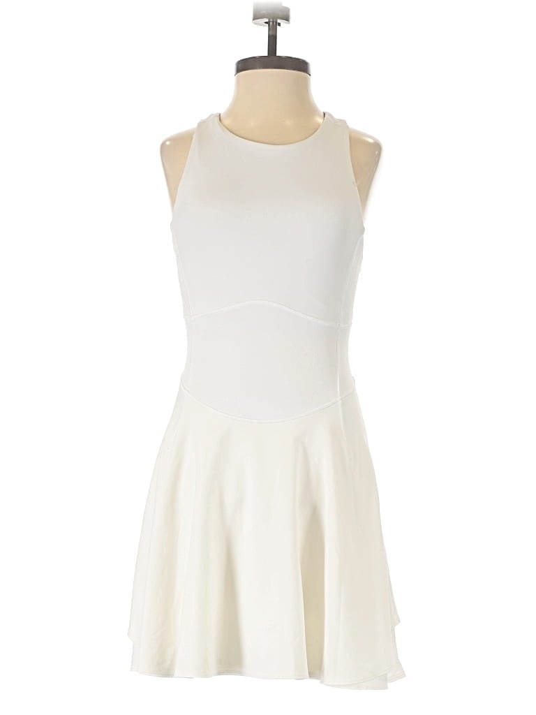 Pre-owned Lululemon Athletica Cocktail Dress In Ivory