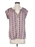 Daniel Rainn Purple Short Sleeve Henley Size S (estimated) - photo 1