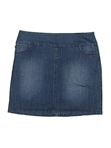 S.C. & Co. Denim Skirt (view 1)