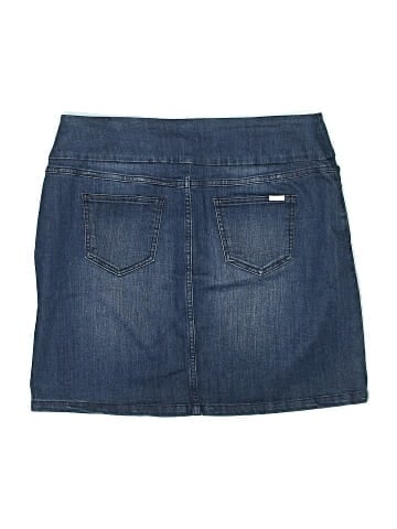 S.C. & Co. Denim Skirt (view 2)