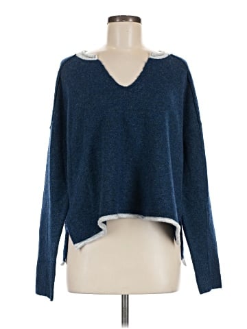 Hem & Thread Pullover Sweater (view 1)