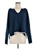 Hem & Thread Blue Pullover Sweater Size M - photo 1