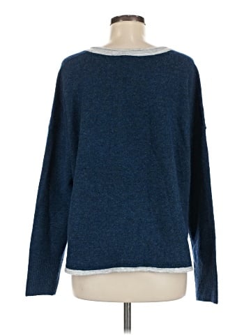 Hem & Thread Pullover Sweater (view 2)