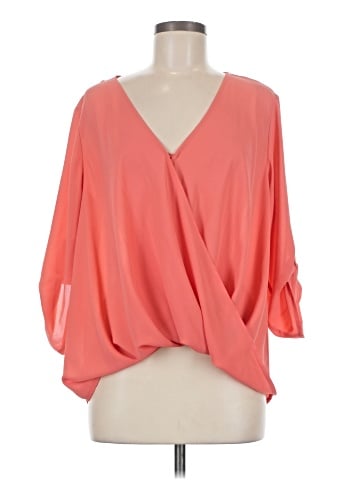 Lush 3/4 Sleeve Blouse (view 1)