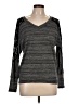 Mix & CO Gray Long Sleeve T-Shirt Size L - photo 1