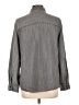 Chico's 100% Tencel Gray Long Sleeve Button-Down Shirt Size L - photo 2