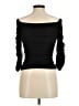 SKIMS Black 3/4 Sleeve Top Size M - photo 2