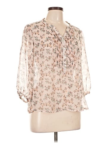 Pinky 3/4 Sleeve Blouse (view 1)