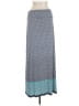 Max Studio Print Gray Casual Skirt Size M - photo 2