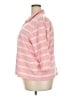 L.L.Bean Stripes Pink 3/4 Sleeve Button-Down Shirt Size 3X - photo 5