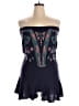 Nostalgia Graphic Blue Romper Size XL - photo 1