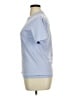 Unbranded Solid Blue Ivory Short Sleeve T-Shirt Size XL - photo 5
