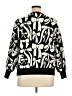 Cupio Print Black Pullover Sweater Size 1X - photo 2