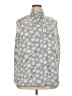 Woman Within 100% Polyester Silver Sweater Vest Size 22 (1X) - photo 1
