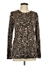 The Limited Brown Long Sleeve Top Size L - photo 1