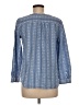 Talbots 100% Cotton Blue 3/4 Sleeve Blouse Size M (petite) - photo 2