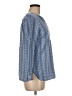 Talbots 100% Cotton Blue 3/4 Sleeve Blouse Size M (petite) - photo 4