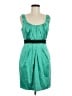 BCBGMAXAZRIA Teal Cocktail Dress Size 6 - photo 1