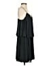 Zara Basic 100% Polyester Solid Black Casual Dress Size S - photo 4