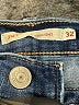 Levi's Hearts Blue Jeans Size 32 waist - photo 7