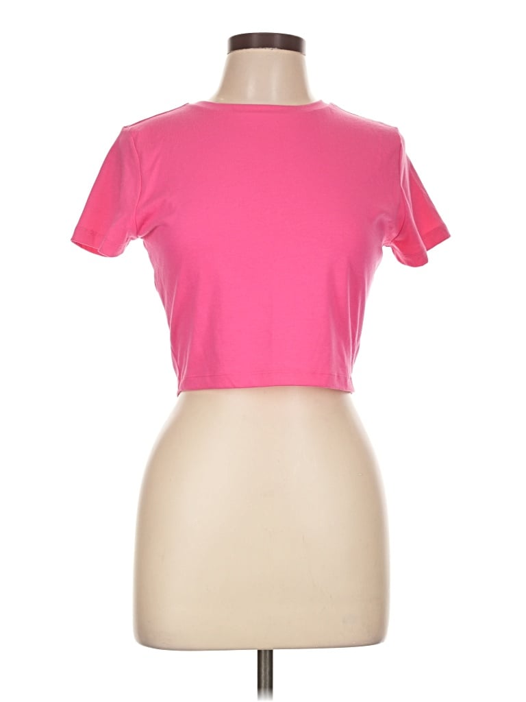 Pre-owned Wild Fable Short Sleeve T-shirt In Pink