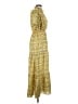 Max Studio Yellow Casual Dress Size S - photo 4