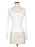 Scoop White Long Sleeve Top Size XS - photo 1