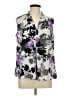Nine West 100% Polyester Gray Sleeveless Blouse Size L - photo 1