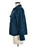Notations Polka Dots Blue Long Sleeve Blouse Size M - photo 5