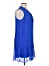 DKNY 100% Polyester Blue Casual Dress Size 14 - photo 4