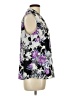 Nine West 100% Polyester Gray Sleeveless Blouse Size L - photo 4