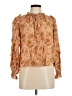 Ulla Johnson Brown Long Sleeve Blouse Size 6 - photo 1