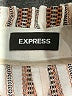 Express Stripes Brown Casual Pants Size 0 - photo 7