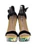 Shoedazzle Tropical Yellow Wedges Size 9 1/2 - photo 2