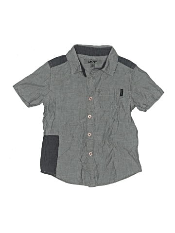 DKNY Short Sleeve Button-Down Shirt (view 1)