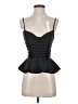 Missguided Black Sleeveless Top Size 2 - photo 1
