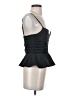 Missguided Black Sleeveless Top Size 2 - photo 4