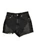 Topshop 100% Cotton Stars Black Denim Shorts Size 4 - photo 1