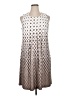 Perceptions Graphic Brown Casual Dress Size XL - photo 1
