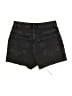 Topshop 100% Cotton Stars Black Denim Shorts Size 4 - photo 2