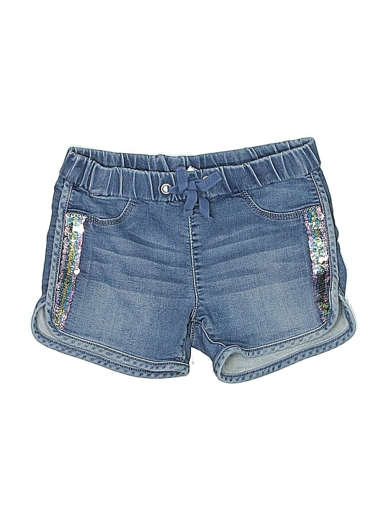Pre-owned Member's Mark Kids' Denim Shorts In Blue