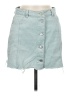 Lulus 100% Cotton Teal Denim Skirt Size M - photo 1