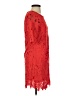 Jun & Ivy 100% Polyester Red Cocktail Dress Size S - photo 4