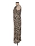Easel Animal Print Brown Casual Dress Size M - photo 5