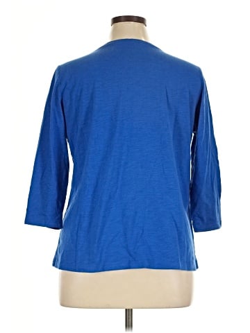 St. John's Bay 3/4 Sleeve Top (view 2)