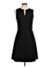 Theory Solid Black Casual Dress Size 8 - photo 1