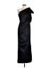 Unbranded 100% Polyester Black Cocktail Dress Size 8 - photo 1
