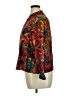 Chico's 100% Silk Print Red Jacket Size XL (3) - photo 5